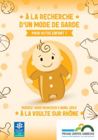 À la recherche d’un mode de garde pour votre enfant ? Rendez-vous à La Voulte sur Rhône - Mercredi 3 avril 2019. Le mercredi 3 avril 2019 à La Voulte sur Rhône. Ardeche.  09H30